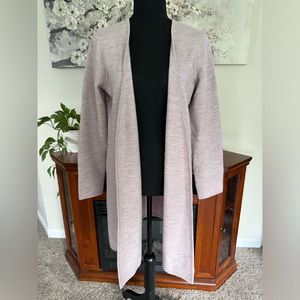 Madewell Wool Duster Open Cardigan Sweater Purple Heather - Size x Small